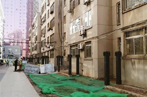 长安大学老旧小区加装电梯及管网改造（7、12、14号楼）施工项目